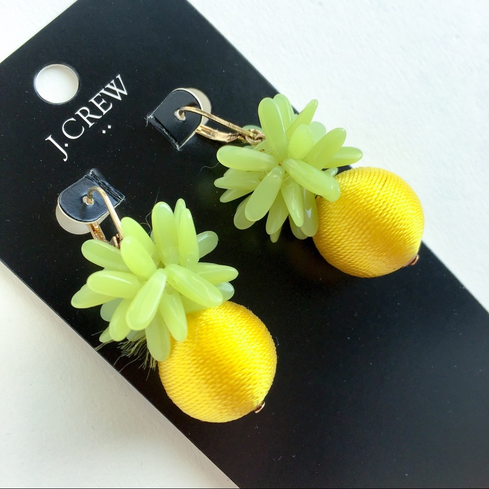 Jcrew pineapple earrings